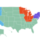 The three coalitions formed by state governors to coordinate a response to the covid-19 pandemic as President Donald Trump fails to form a coherent strategy